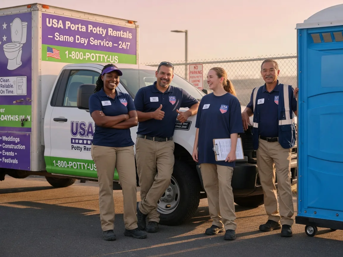 Porta Potty Rental company in Cabazon, CA